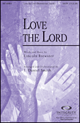 Love the Lord SATB choral sheet music cover